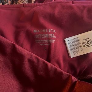 Athleta • elation shine tight leggings